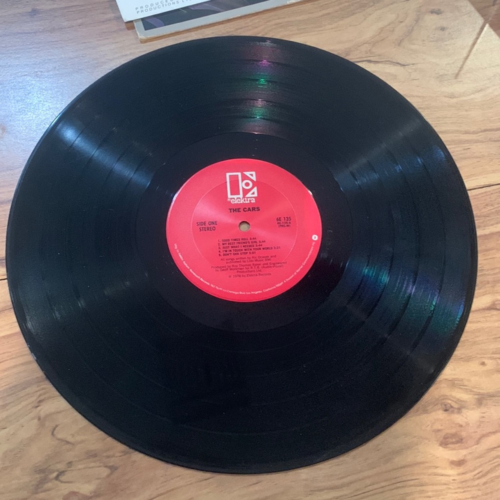 The Cars Vinyl - Picture 4 of 7